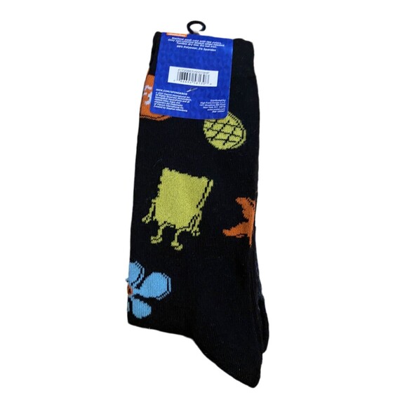 Nickelodeon Spongebob Woke Up Like This Men’s Crew Socks - Picture 3 of 3